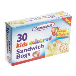 KIDS SANWICH BAGS    30PACK SAP2015C    