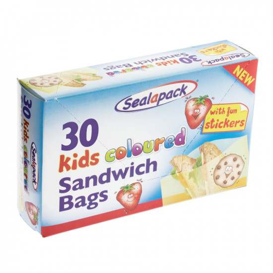 KIDS SANWICH BAGS    30PACK SAP2015C