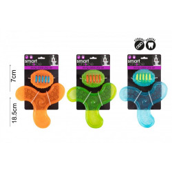 RUBBER FRISBEE & BALL DOG TOY 2 PACK    