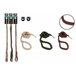 BRAIDED DOG LEAD M/L 120X2CM  SC649     