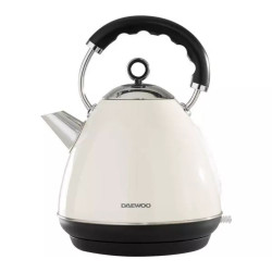 DAEWOO CREAM S/S PYRAMID KETTLE SDA1576 