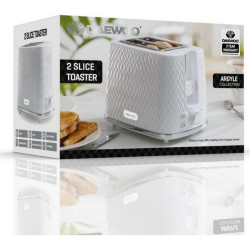 DAEWOO ARGYLE 2SLICE TOSTER SDA1781     