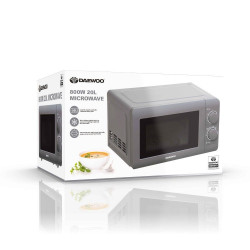 DAEWOO 20L 800W MICROWAVE SDA1961GREY   
