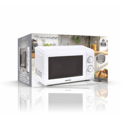 DAEWOO 800W 20L MICROWAVE SDA2075 S/S CAVITY WHT