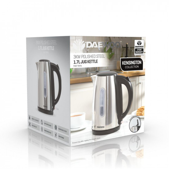 DAEWOO 1.7L 3KW KETTLE SDA2079