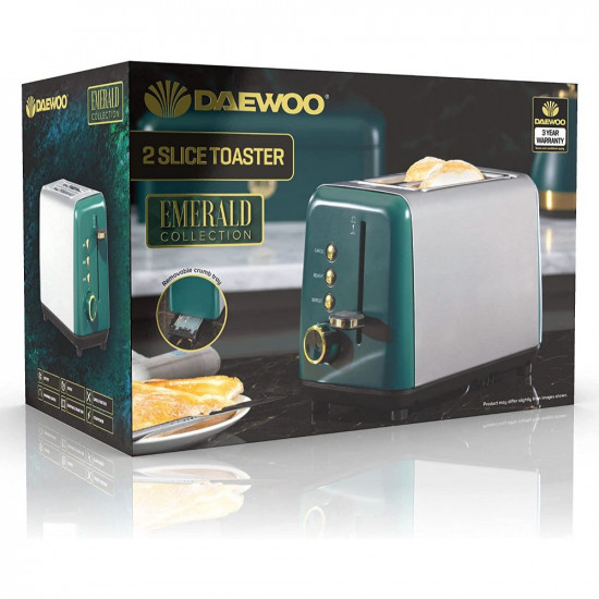 DAEWOO 2 SLICE TOASTER   SDA2287