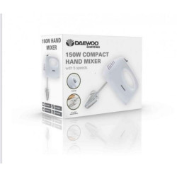 DAEWOO 150W COMPACT HAND MIXER          
