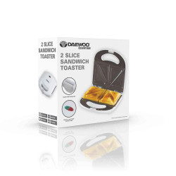 DAEWOO 2 SLICE SANDWICH TOASTER         