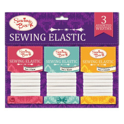 SET OF 3 SEWING ELASTIC                 