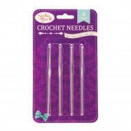CROCHET NEEDLES 4PK  SEW1081