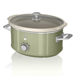 SWAN RETRO 3.5L SLOW COOKER SF17021GN   