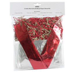 CLEAR/CRINKLE PAPER SHRED KIT