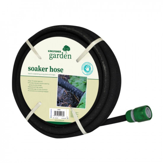 KINGFISHER GARDEN SOAKER HOSE 15M