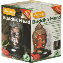 Buddha Head Solar Light