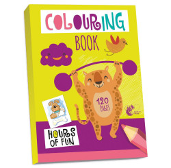 COLOURING BOOK 120PAGES *NO VAT         