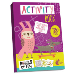 ACTIVITY BOOK 120PAGES *NO VAT          