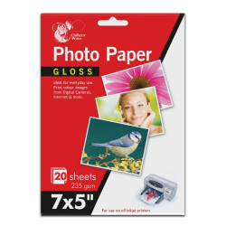 GLOSSY PHOTO PAPER 7X5