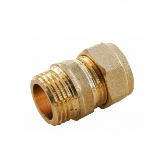 COMP CONNECTOR MALE 15MMx1/2