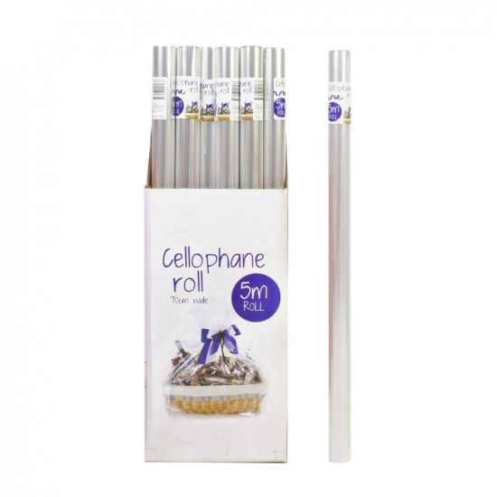 CELLO WRAP ROLL 70CM X 5M  SW0125       