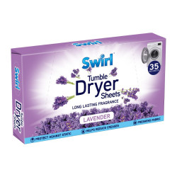 SWIRL TUMBLE DRYER SHEETS 35s LAVENDER