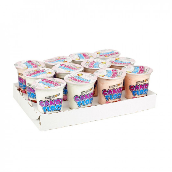 SWEETZONE CANDYFLOSS 20G  12TUBS