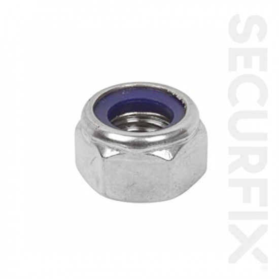 NYLON LOCKING NUT ZP M5 (100)   T10461