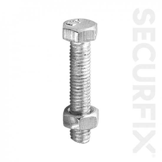 HEX BOLT ZP M5X25MM (25)  T10901