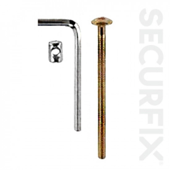 FURNITURE BOLT M6X50MM (1)   T11148