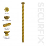 CONCR FRAME SCREW 7.5x82(100)T11235C