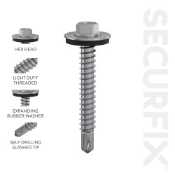 SELF.D.ROOF SCREW 5.5x25(100) T11330C   