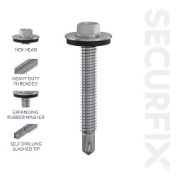 SELF.D. ROOF SCREW 5.5X80   T11341C