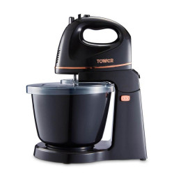 TOWER 2.5L STAND & HAND MIXER ROSE GOLD 