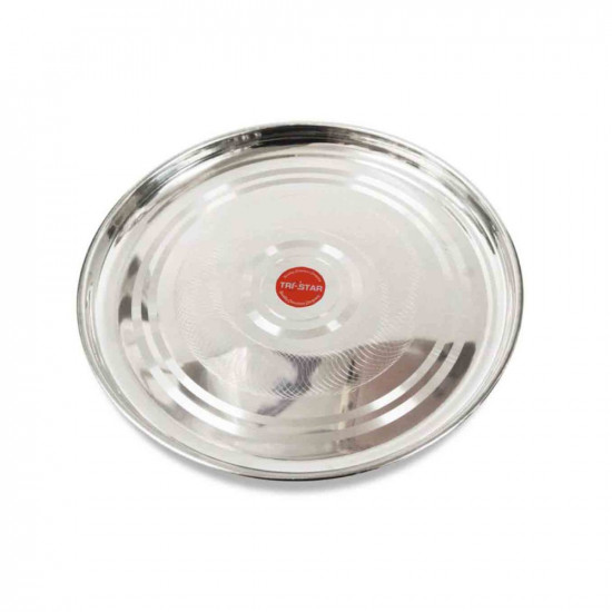 S/STEEL DEEP ROUND TRAY 30CM  34500