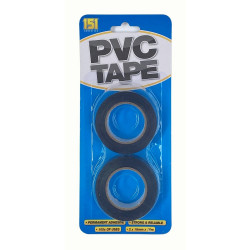 PVC TAPE BLACK 2PK 15M   TT1010-36A     