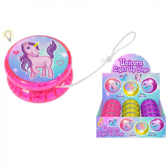 LIGHT UP UNICORN  YOYO   TY5502