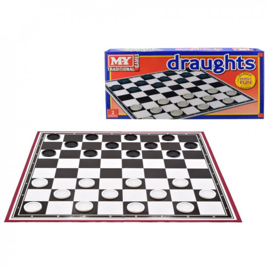 FAMILY FUN DRAUGHTS GAME    TY56        