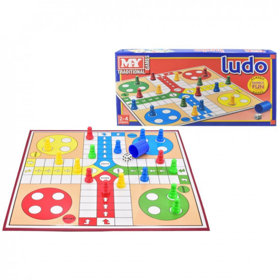 FAMILY FUN LUDO GAME    TY58            