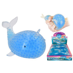 SQUISHY BEAD NARWHAL   TY6968           