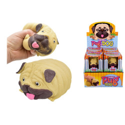 SQUEEZY PUG DOG  TY7303                 