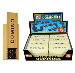 DOMINO IN WOODEN BOX   TY8460           