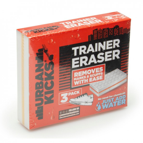 URBAN KICKS TRAINER ERASER 3PK  UK004