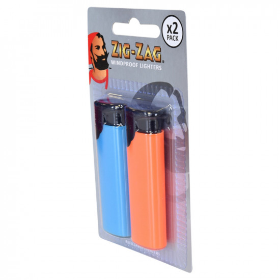 ZIG-ZAG WINDPROOF LIGHTERS 2PK