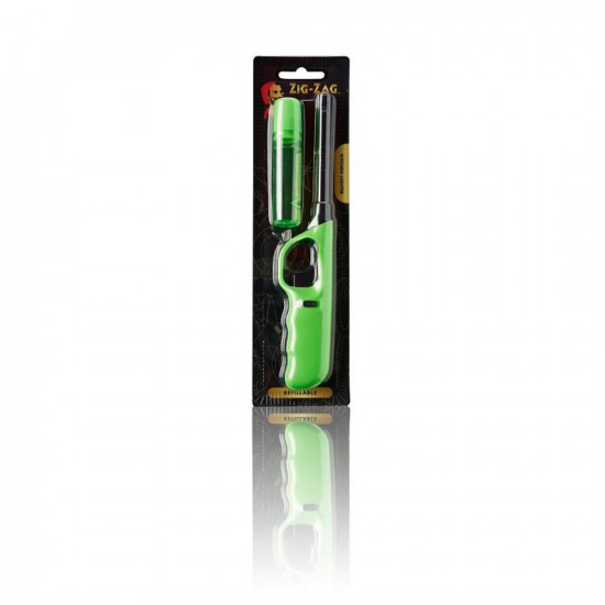 ZIG ZAG KITCHEN LIGHTER+REFILL GAS