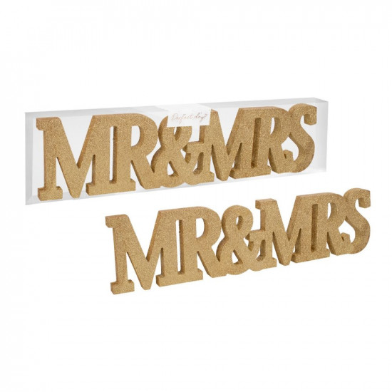 MR & MRS SIGN   WD0029