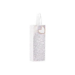BOTTLE GIFT BAGS HEARTS *12PK*WD0038    