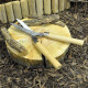 KINGFISHER WOOD HANDLE HEDGE SHEAR