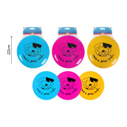 FRISBEE DOG TOY ASST'D  WP1019          
