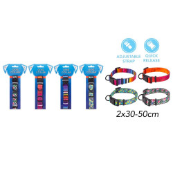DOG COLLAR 2X30-50CM    WP1265          