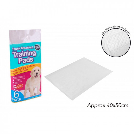 PUPPY TRAINING PADS 6PACK WP479