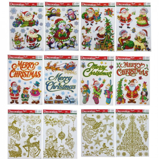 DECORATION STICKERS (WINDOW) XA3718     